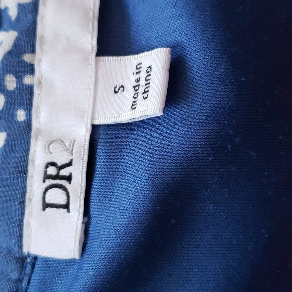 DR2 Blue Paisley Sleeveless Dress - Picture 7 of 7